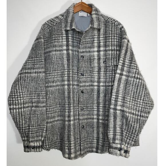 Asos Design Plaid Shacket - Size L - Very Soft & Cozy! - Picture 1 of 10